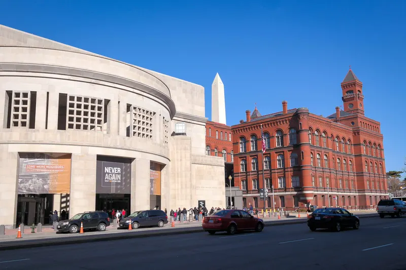The United States Holocaust Memorial Museum building in Washington, D.C.
