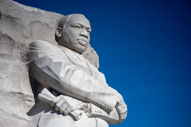 The Stone of Hope at the Martin Luther King, Jr. Memorial